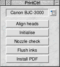 BJC-3000 controls